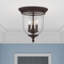 Plafonnier encastré 3 lumières 11,5 po Aaven-58224380