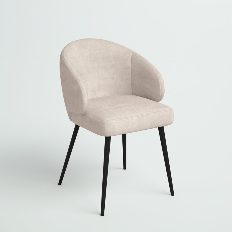 Parman 18.11'' H Upholstered Arm Chair, Light Grey
