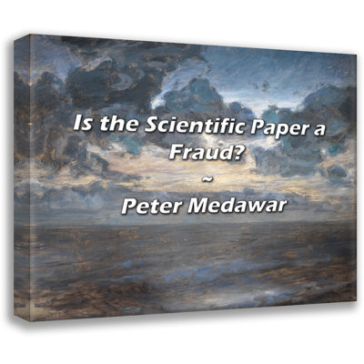 Peter Medawar Quote: Is the Scientific Paper a Fraud?