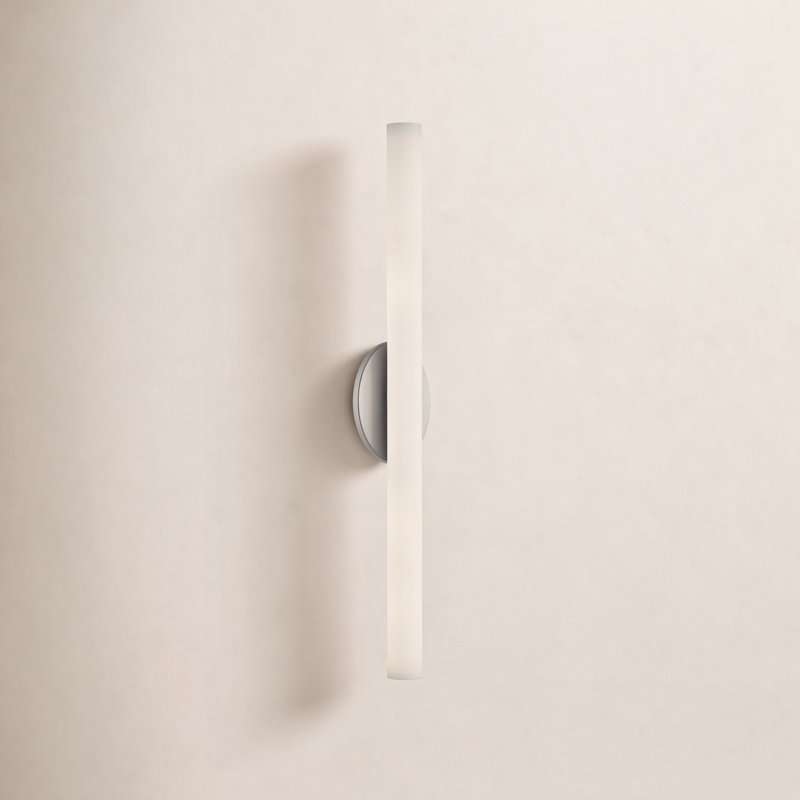 Delphine Dimmable LED Bath Bar, Brushed Nickel