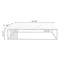 Table basse moderne en acier fritté gris Modern Drak-461344679