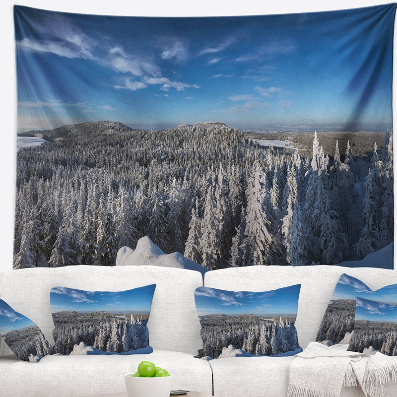 Polyester Tapestry, 78" H x 92" W