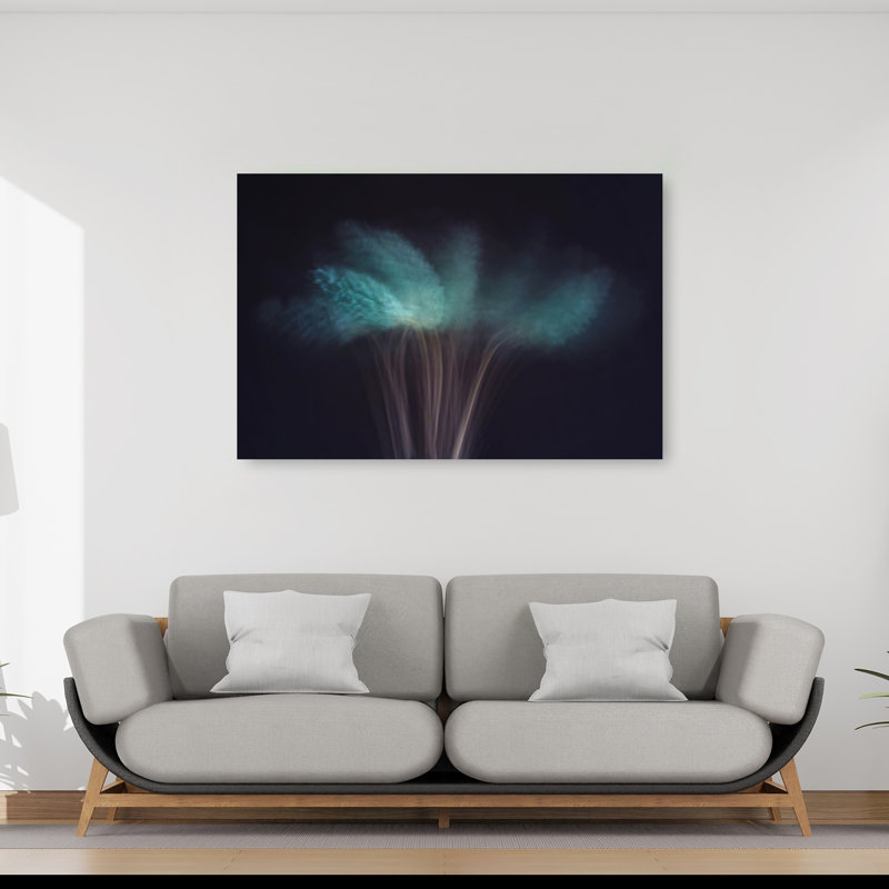 «Ethereal Bloom», impression d'art abstrait rêveur éthéré, 40" H x 60" W