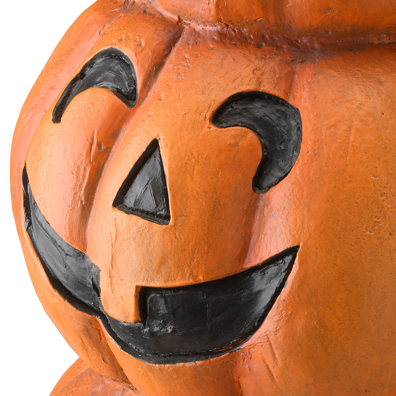 Joyeux Jack-O-Lantern empilés