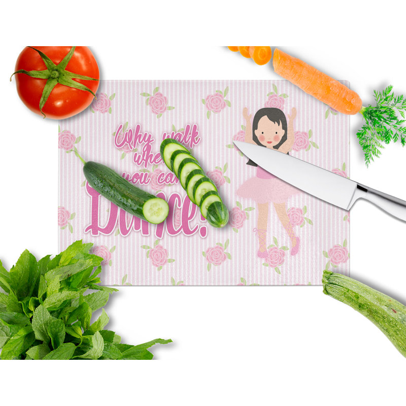 Planche à découper à poils longs en verre trésors caroline Ballet Dance