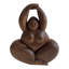 Figurine sculptée en bois pour femme