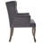 Realm Armchair Performance Velvet Set Of 2 In Grey