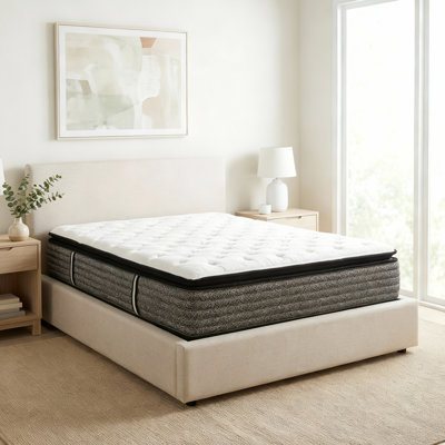 Royale Gel Memory Foam Hybrid Mattress in a Box by Alwyn Home