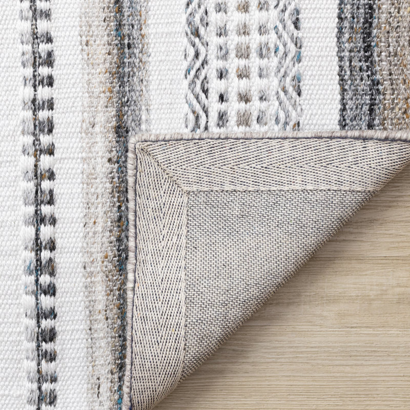 Tapis d'intérieur en polyester recyclé Tomoki, Rectangle 7 pi 10 po x 10 pi 6 po