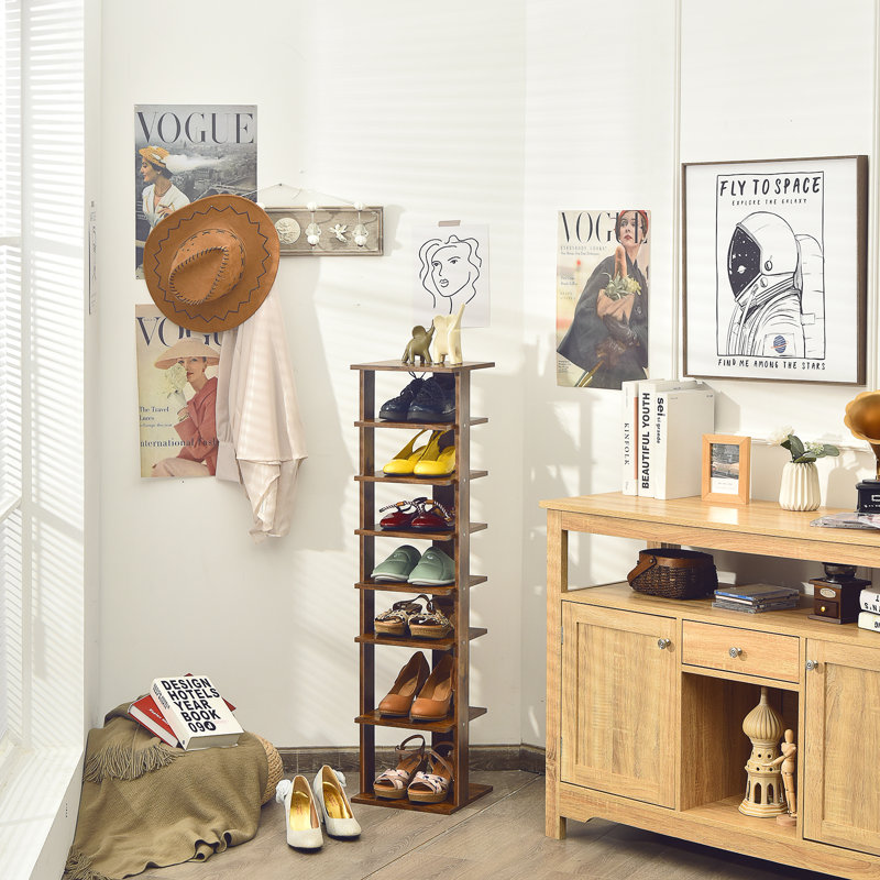 7 Pair Shoe Rack