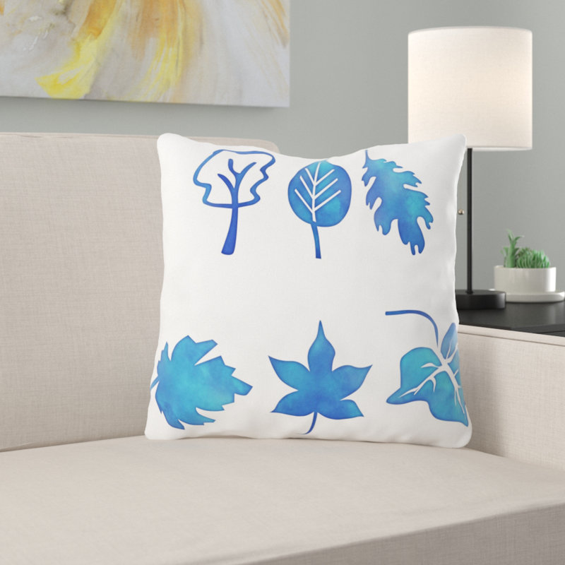 Housse et insert de coussin carré Mowry, Microsuède, Intérieur