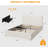 Full Size Upholstered Bed Frame, Platform Bed Frame with Headboard, Underbed Storage Drawers, Noise-Free, Wood Slat Support, No Box Spring Needed