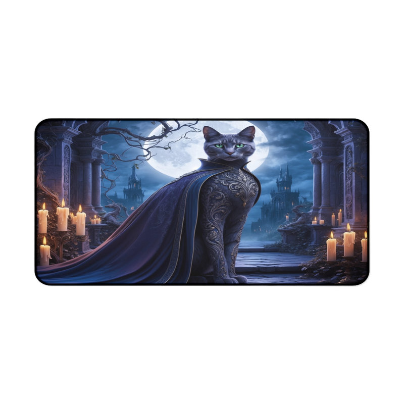 Polyester Desk Pad, 14.4x12.1