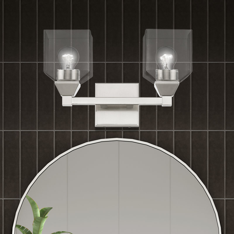 Ashanni 2 - Light Dimmable Vanity Light, Brushed Nickel