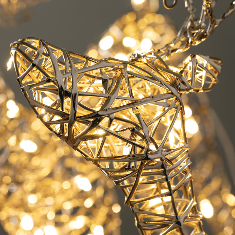 Décoration de Noël extérieure en métal Maison De Noel