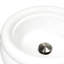 Victorian Collection Hand-Finished Italian Fireclay Vanity Vessel Sink
