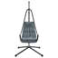  Hanging Egg Chair Folding Anthracite 94 X 107 X 196.5 Cm Steel-1193003531
