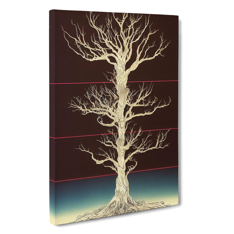 Amazing Tree - Wall Art, Wrapped Canvas, 50cm H x 35cm W, No Matte