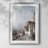 Vintage Landscape CCII - Matted and Framed Under Acrylic Glass, Large Living Room Wall Art