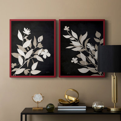 Midnight Silhouette I-Premium Framed Print -Ready to Hang - No Nails Required - No Nails Required