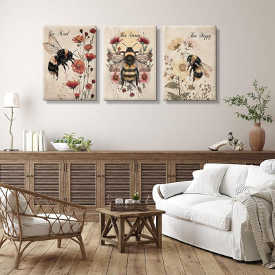 3 Piece Wrapped Canvas Print