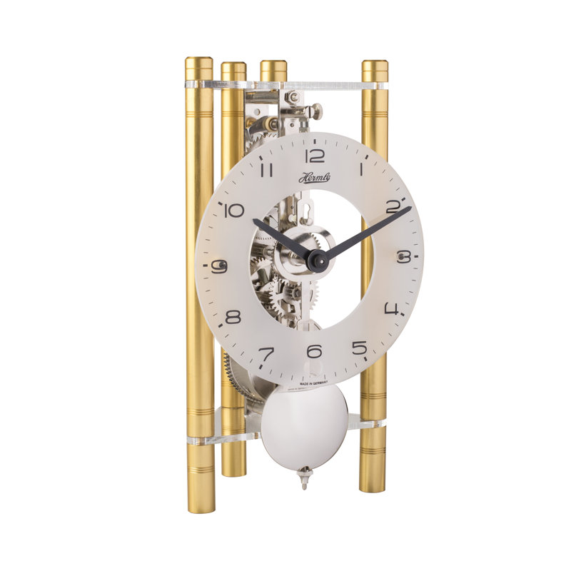 Eusebio Tabletop Clock, Gold