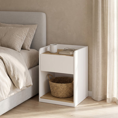 Solid Wood Square Accent Cabinet