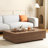 47.2 In. Hidden Storage Extendable Coffee Table