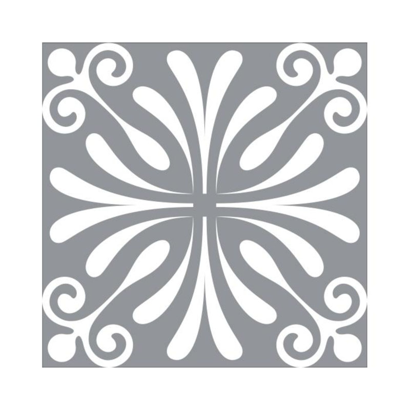 Carreau de mosaïque auto-adhésif en vinyle 4 po x 4 po