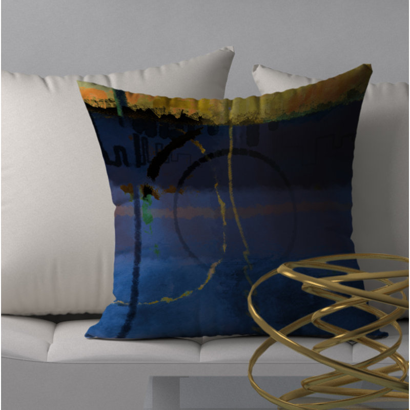 Housse de coussin carrée joshette, H 18 po x l 18 po x p 5 po