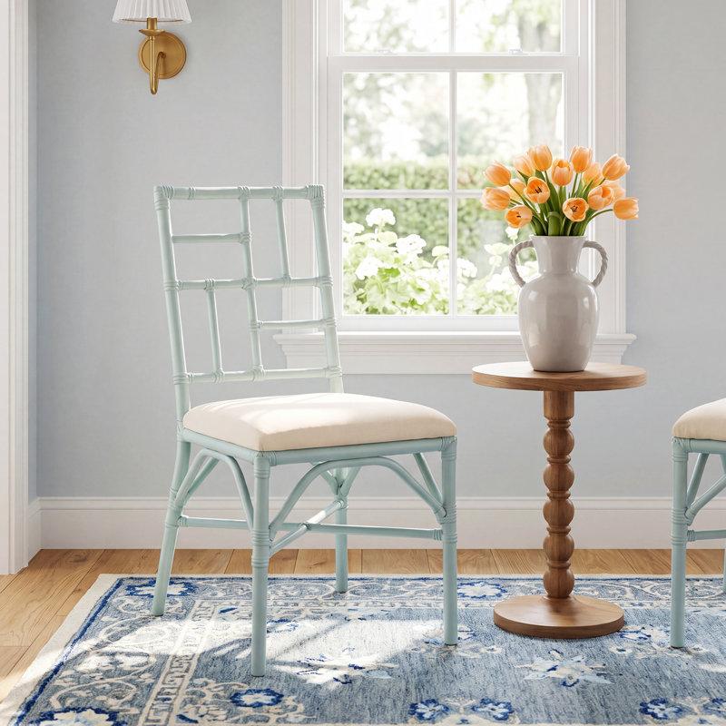 Mylas Elston Parsons Chair, Light Blue