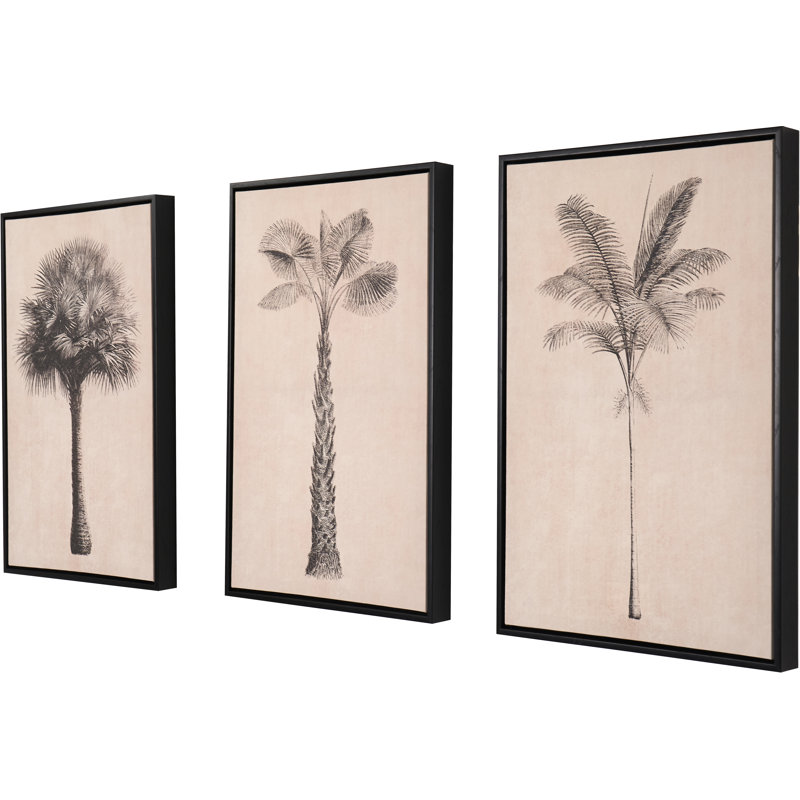 3 Piece Floater Frame Set on Canvas