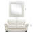 Torbert Square Leather Mirror-807176821