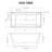 KDK HOME 55 in Freestanding Soaking tub Acrylic Deep Bathtubs with Overflow