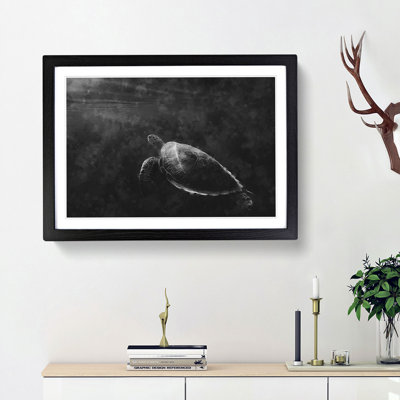 Sea Turtle - Picture Frame Painting Print