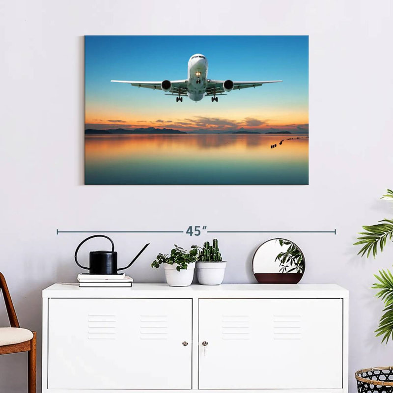 Mehar First Flight Airplane, 24" H x 36" W