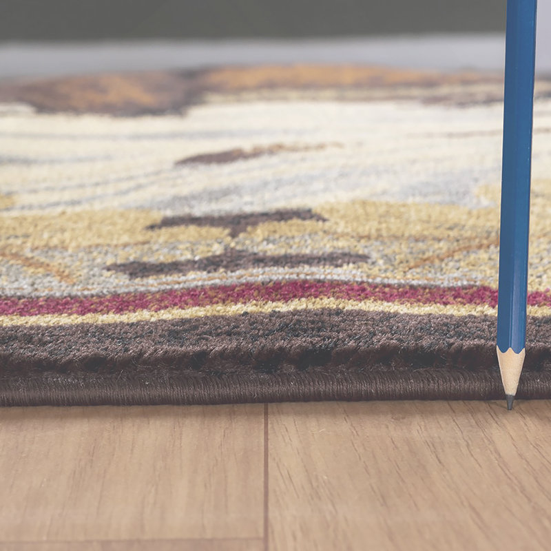 Tapis multicolore Nature's Nest, Rectangle 5 pi 3 po x 7 pi 3 po