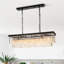 Lustre moderne de luxe à franges en cristal à 8 lumières de 119 cm (47 po) pour salle à manger-943930473-1036477517
