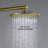 Pressure-Balanced Complete Shower System with Rough in-Valve
