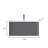 Modern 30" Floating Wall Mount Single Bathroom Vanity With Ceramic Sink Top