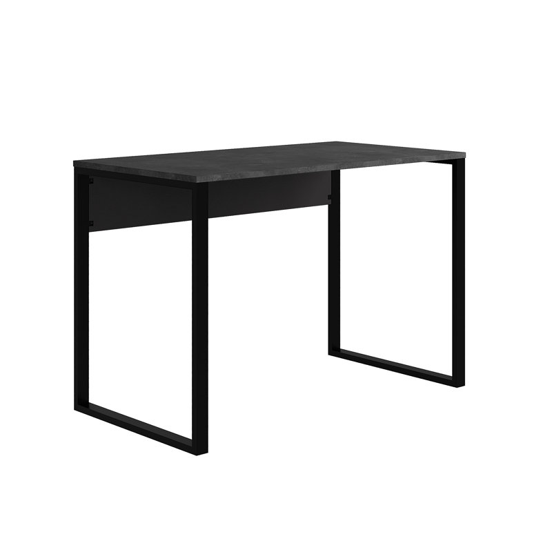 Beveridge Writing Desk, Retro Grey/Silky Black