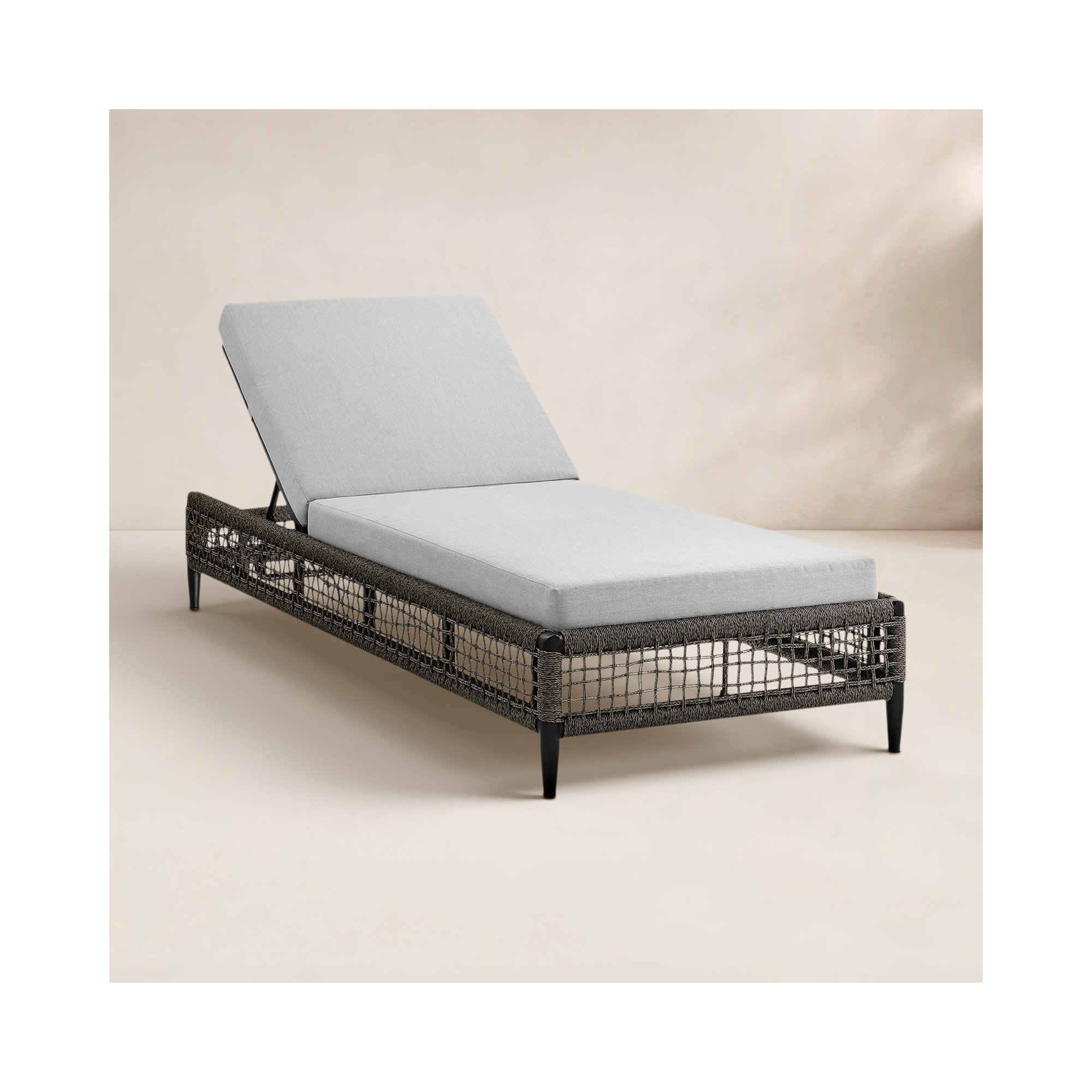 Scotia 31'' Outdoor Aluminum Chaise Lounge