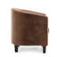 Kathey Upholstered Microfiber / Microsuede Barrel Chair