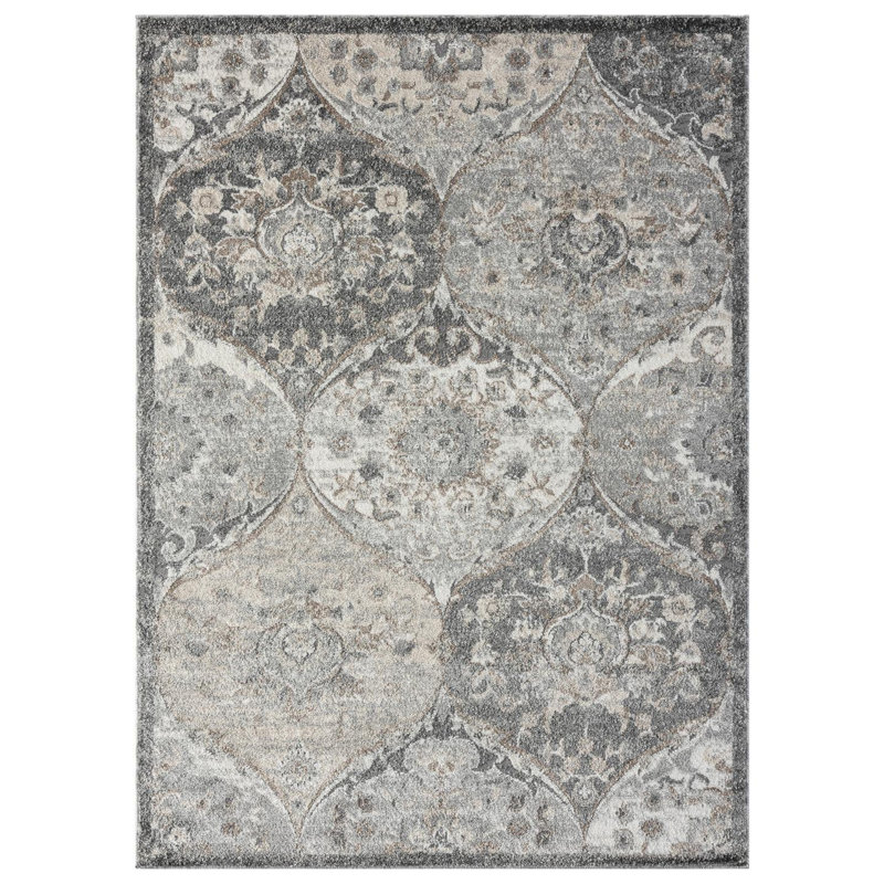 Tapis bohémien Iser, Rectangle 5 pi 2 po x 7 pi 2 po