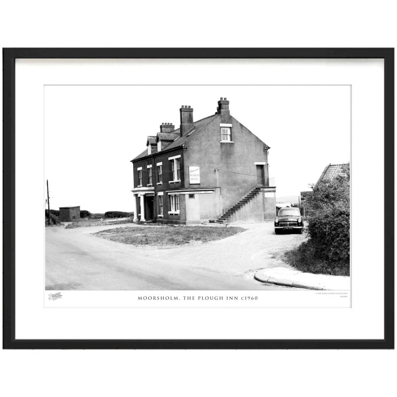 Moorsholm, The Plough Inn C1960 - Single Picture Frame Print, 60cm H x 80cm W x 2.3cm D