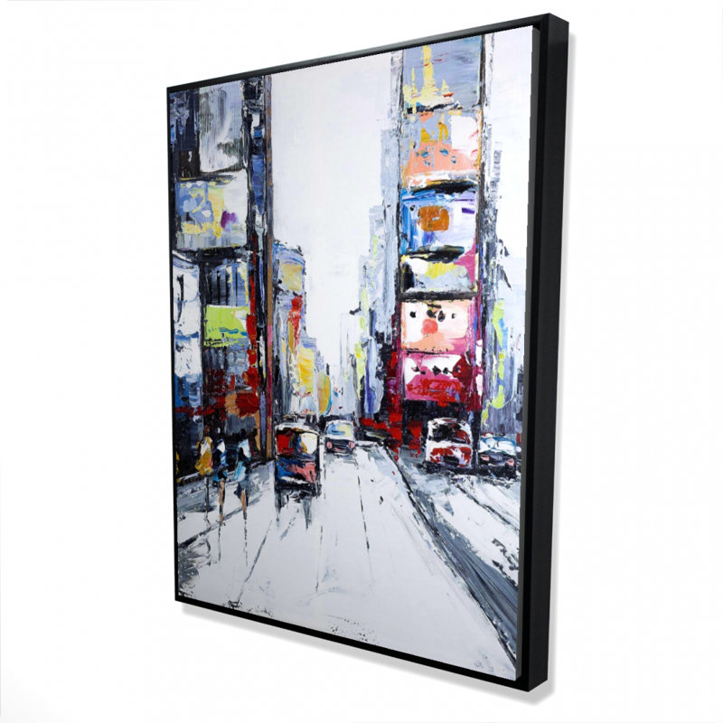 Time Square Print On Canvas