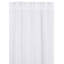 Rideau de salle de bain en lin blanc (50 po x 84 po) - Onglet, filtrant la lumière-1402749626