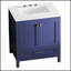 Meuble-lavabo de 30 po avec lavabo, armoire et comptoir entièrement assemblés pour une élégance moderne-1655394201