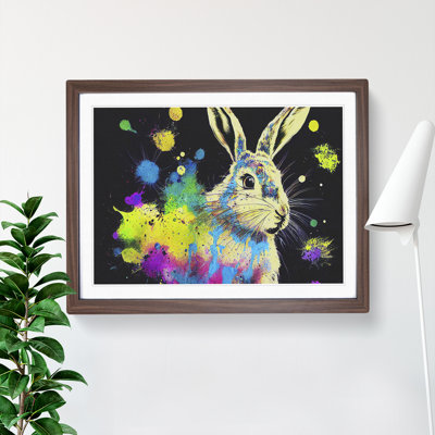 Hare Splash Vol.3 Abstract - Single Picture Frame Painting