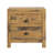Set Of 2 Hibir Farmhouse 24” W 2 Drawer Nightstands, Solid Wood Rustic Style Bedsides-803703813